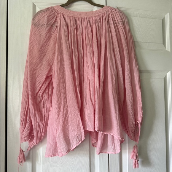 THE GREAT. Pink Artist top - Picture 5 of 10